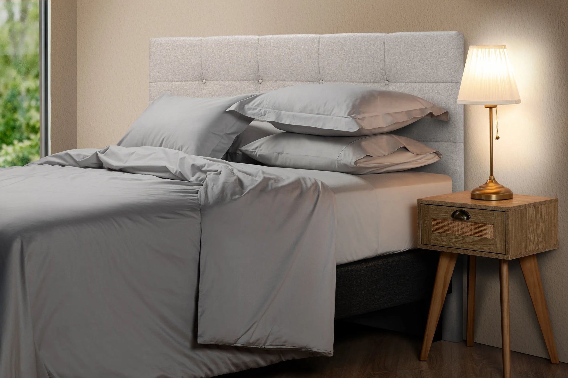 Funda de Plumón King Algodón