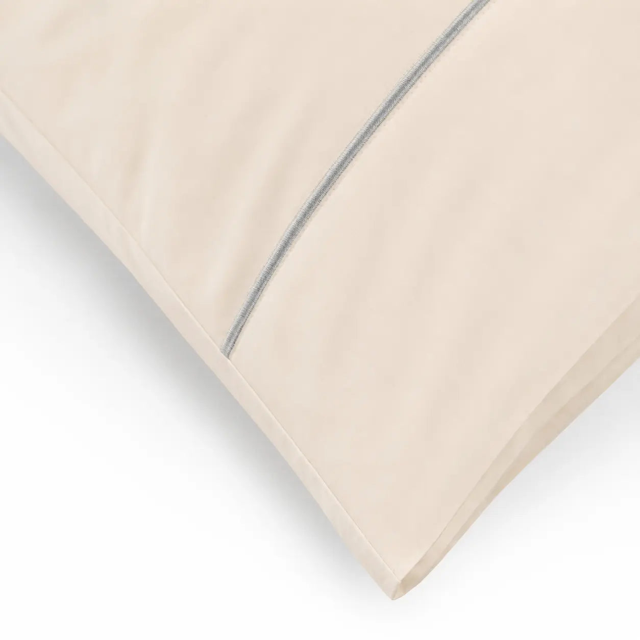 Fundas de Almohada de 50x70 cm Beige 600 hilos Algodón Egipcio