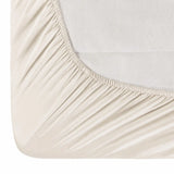 Sábana Bajera King Beige 600 hilos Algodón Egipcio